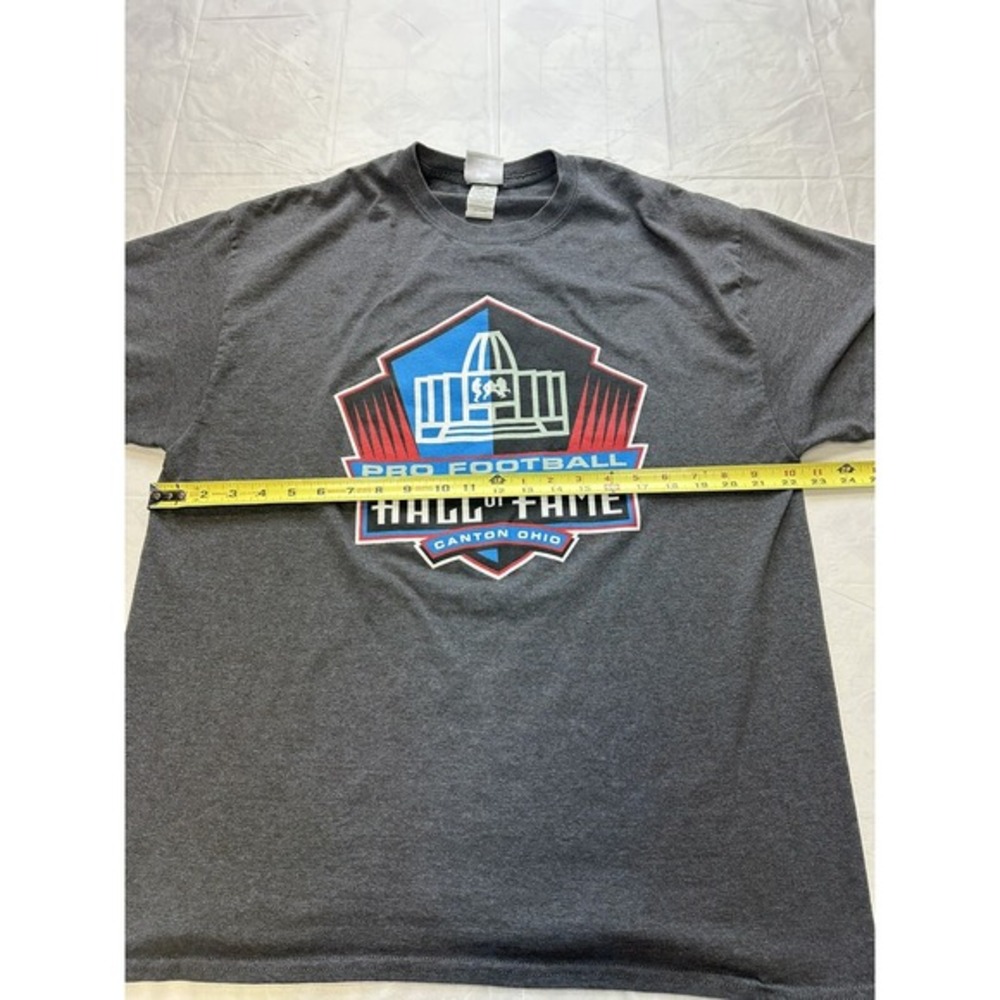 NFL Hall‎ Of Fame T-Shirt Men's XL Gray NFL Team Apparel HOF Canton OH - Picture 6 of 7